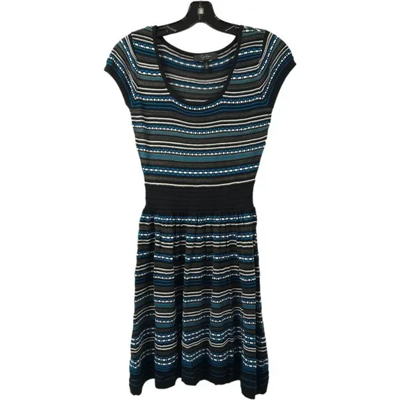 Jessica Simpson Dresses | Jessica Simpson Blue And Black Striped Maxi Dress | Color: Blue/White | Size: S | Pm-77812890's Closet